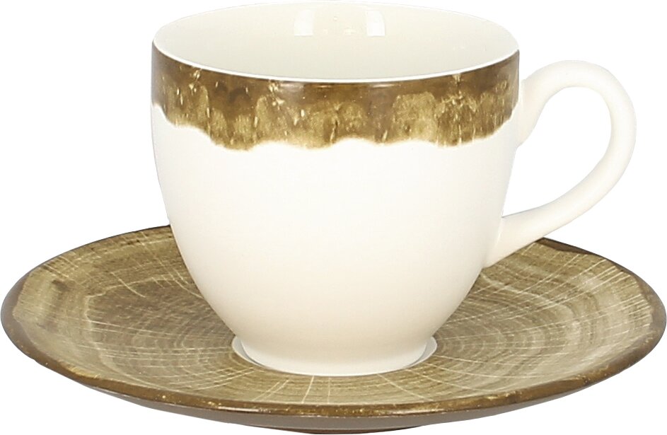 Kaffeetasse 85 mm / 0,20 l moss-green Woodart