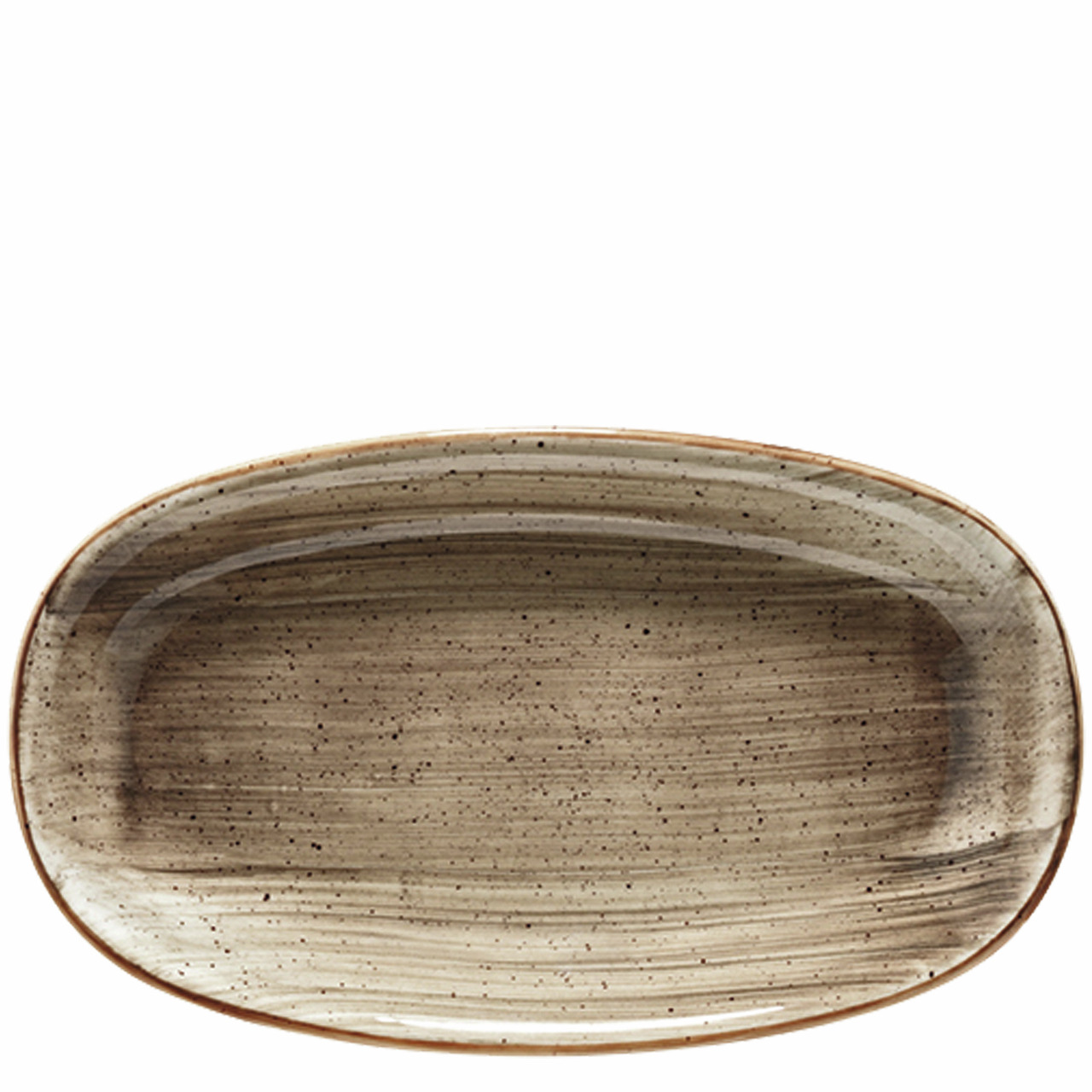 Platte oval Gourmet 335 x 195 mm Aura Terrain