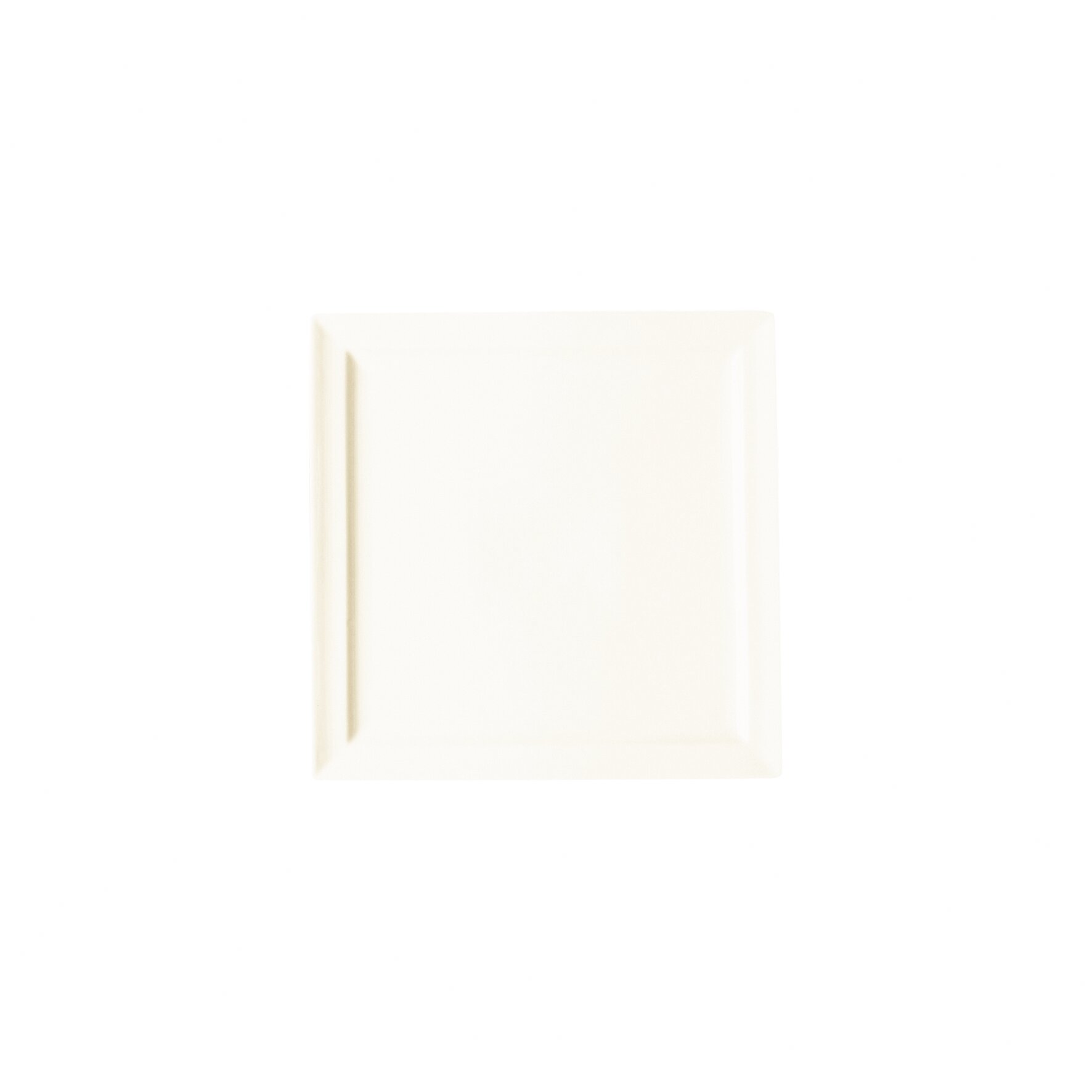 Teller flach quadratisch 170 x 170 mm creme Classic Gourmet