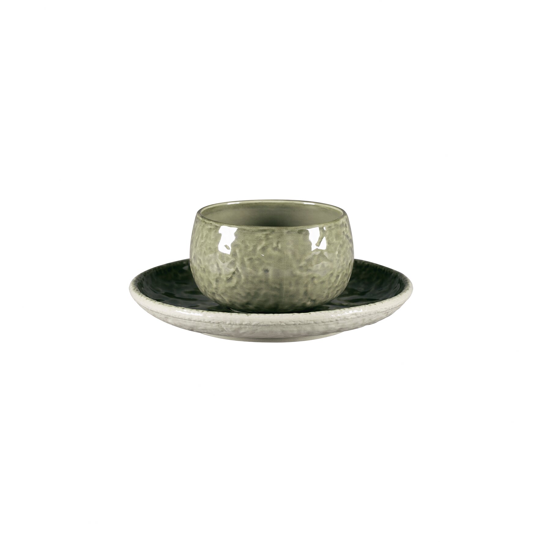 Untertasse rund 170 mm Steel grey Krush Steel Grey