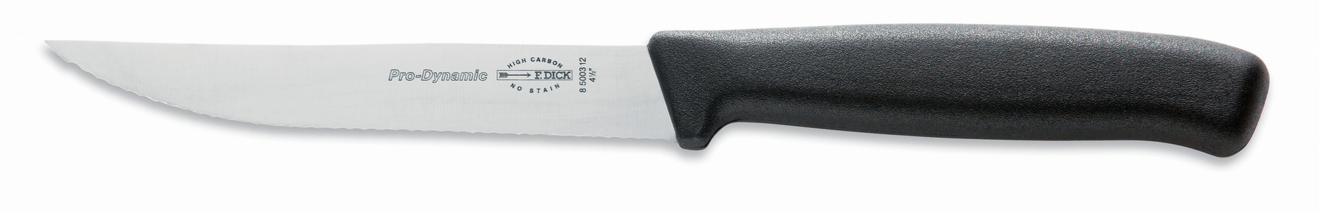 Pizza- / Steakmesser Klingenlänge 120 mm Wellenschliff
