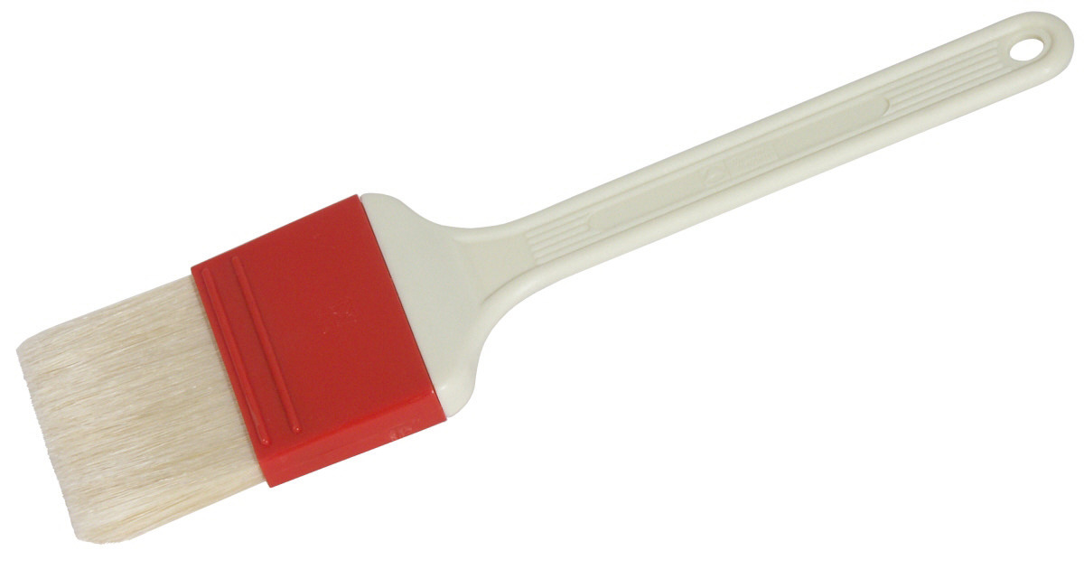 Fett- / Kuchenpinsel 245 mm mit verschweißtem Stiel cremefarben