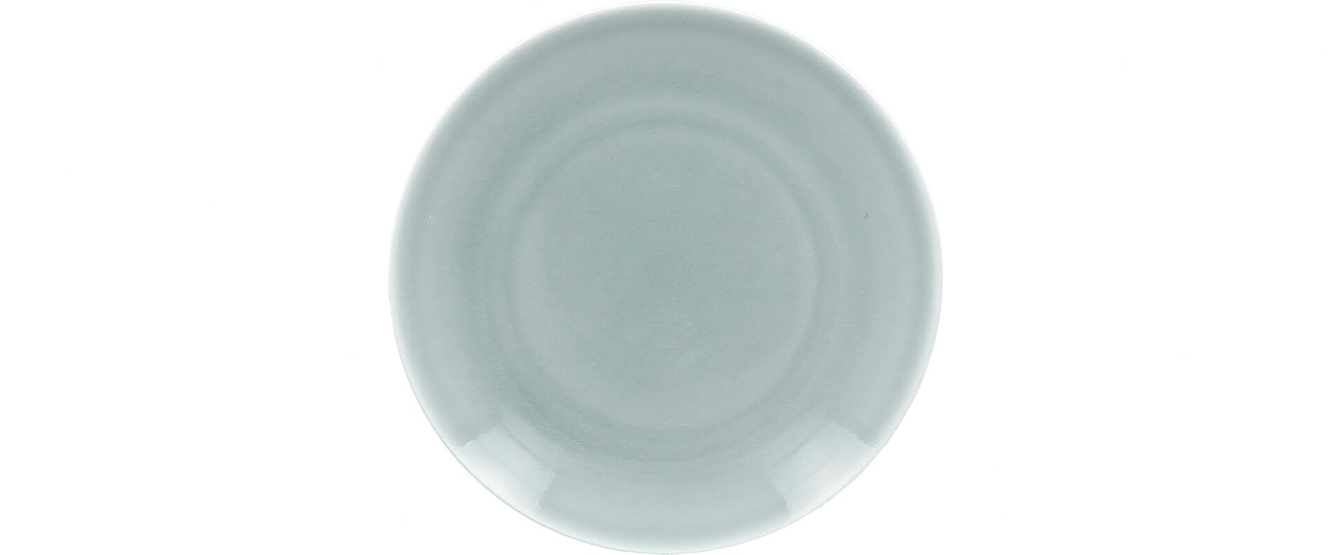 Coupteller flach 150 mm plain-blue Vintage
