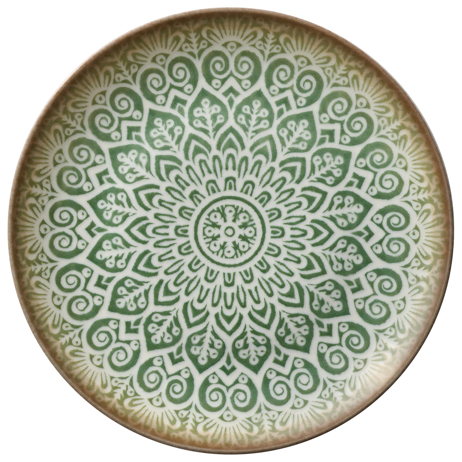 Coupteller flach rund 270 mm jade Soulmate