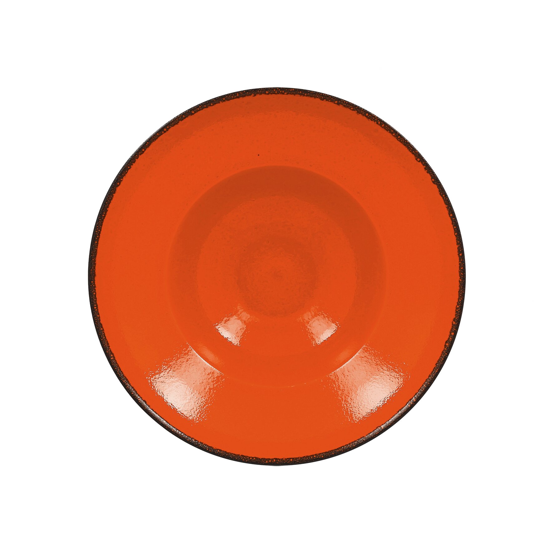 Teller extra tief rund 230 mm / 0,32 l orange