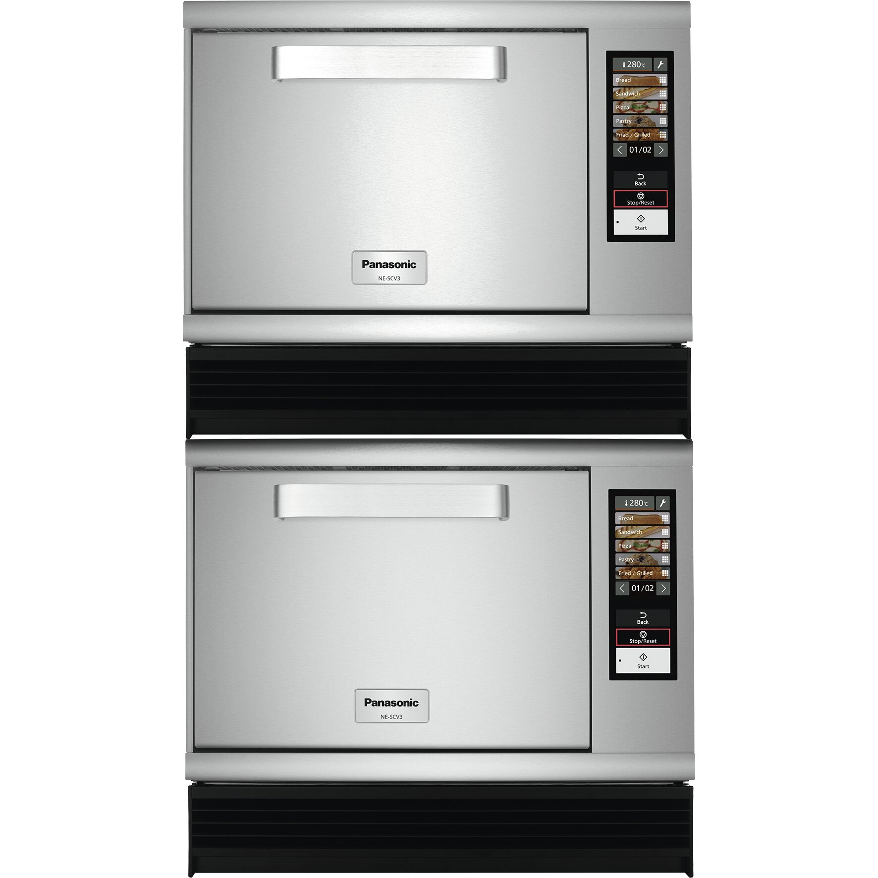 Kombinationsgargerät mit Heißluft / Twin Inverter Mikrowelle 1,05 kW + Grill