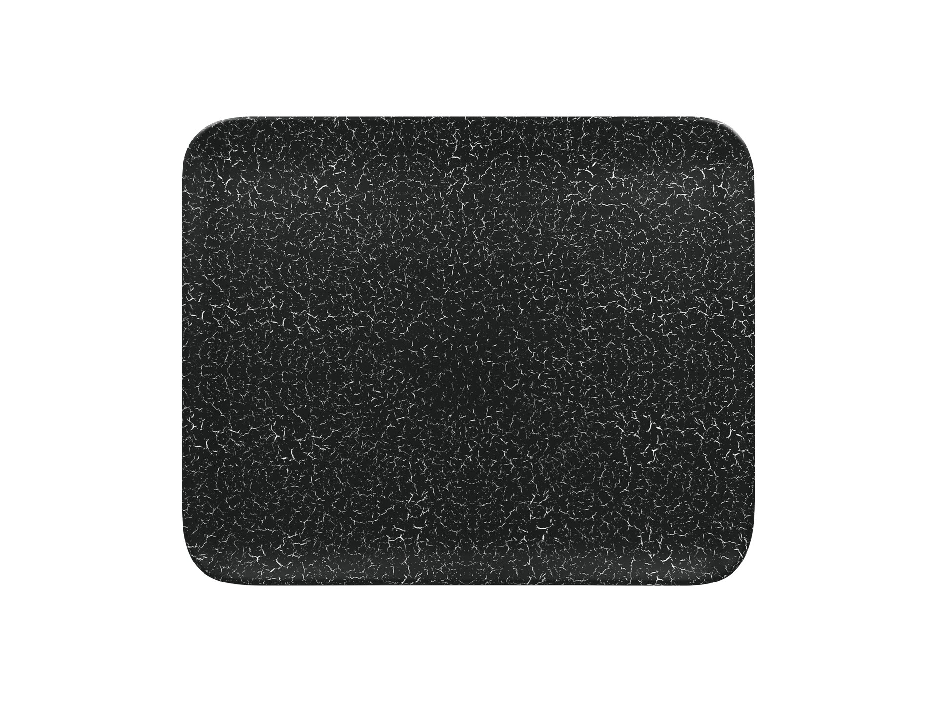 Platte rechteckig 330 x 270 mm schwarz