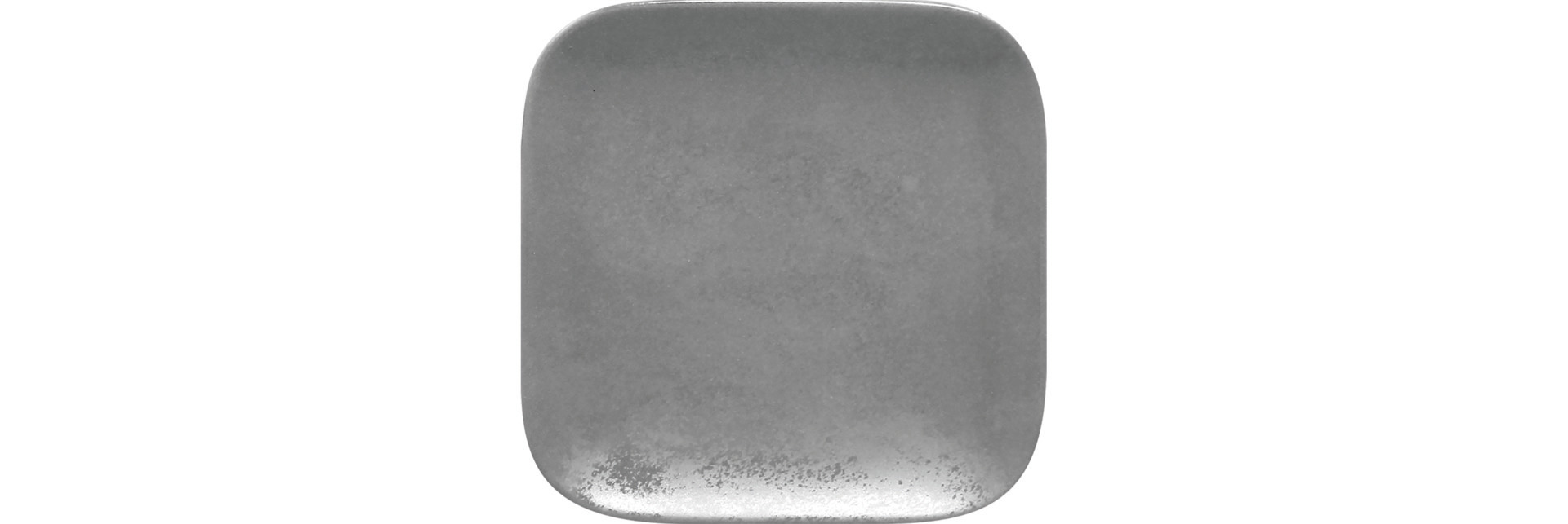 Teller quadratisch 150 x 150 mm grau