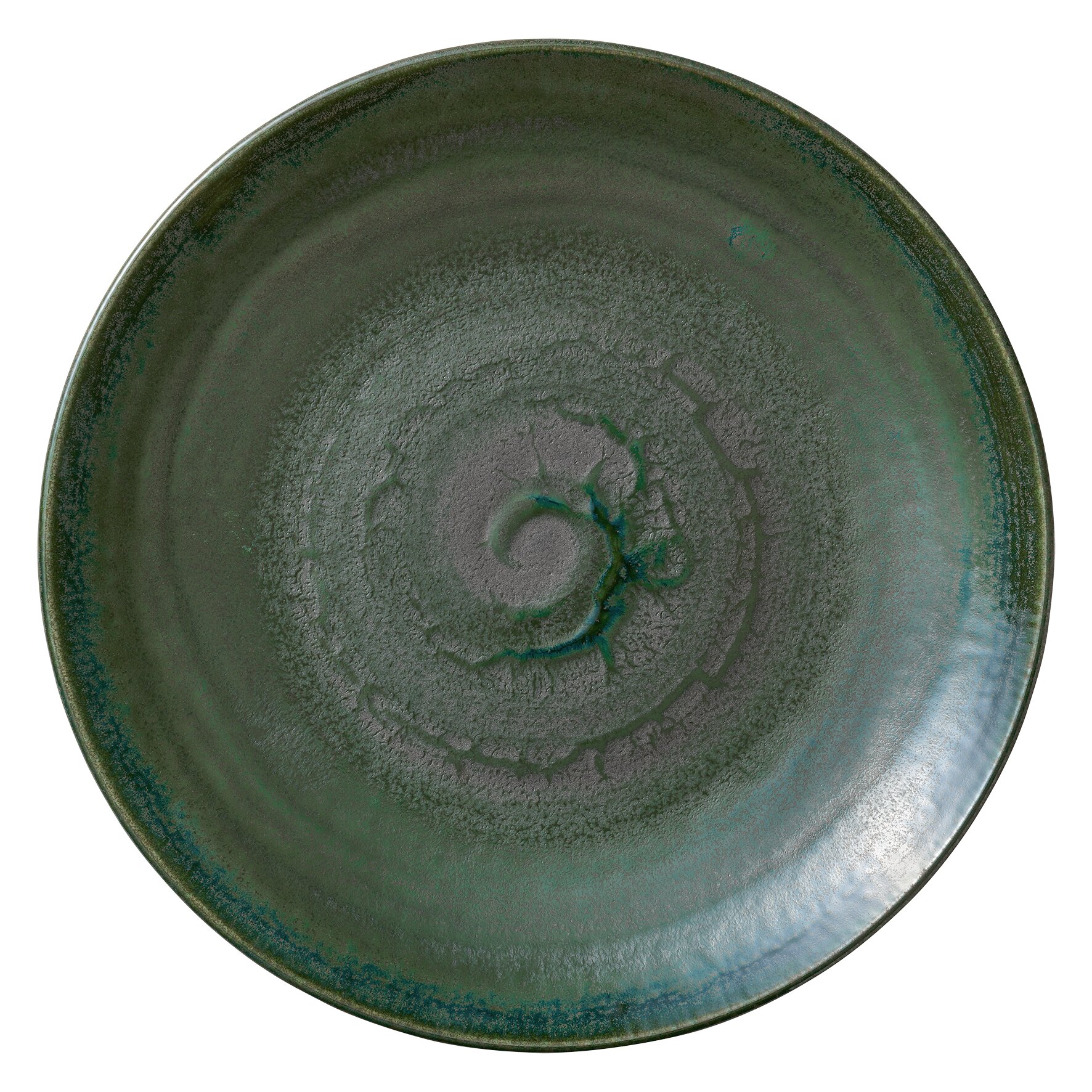 Coupteller flach rund 301 mm Avocado Perfect Match