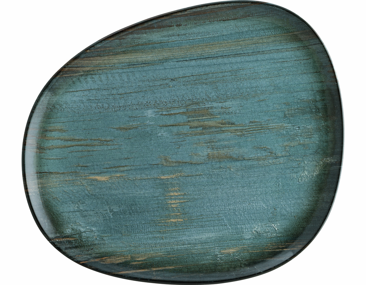 Teller flach Vago 330 mm Madera Mint