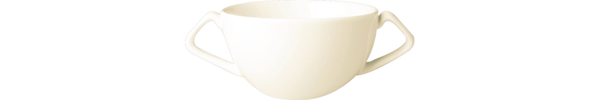 Suppentasse mit 2 Henkel 114 mm / 0,35 l crème