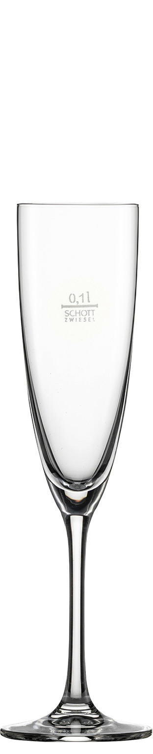 Sekt- / Champagnerglas 70 mm / 0,21 l 0,10 /-/ mit Moussierpunkt