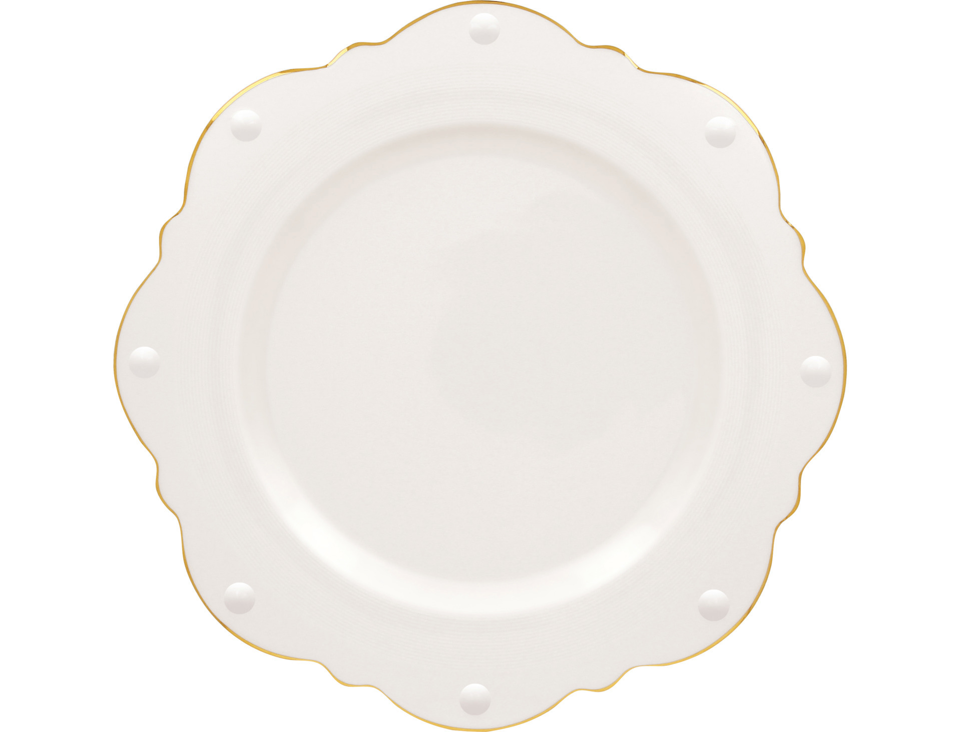 Teller festoniert Princess 330 mm crème Pure Ultra