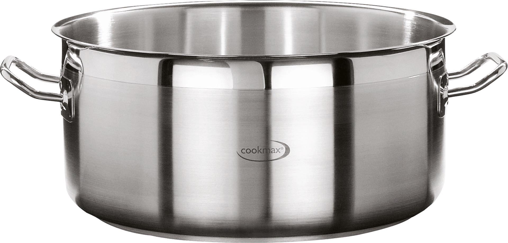 Bratentopf flach "Cookmax Professional" 24 cm H: 10,5 cm Inhalt 4,7 l