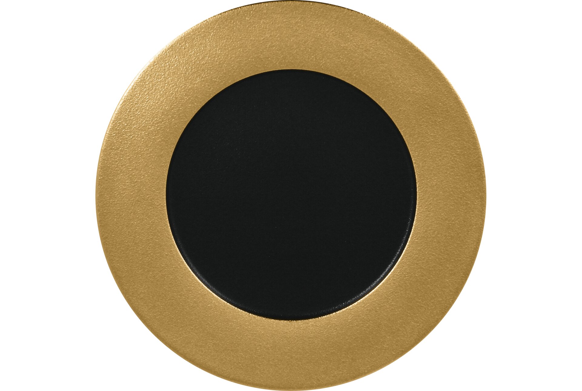 Teller flach 290 mm gold