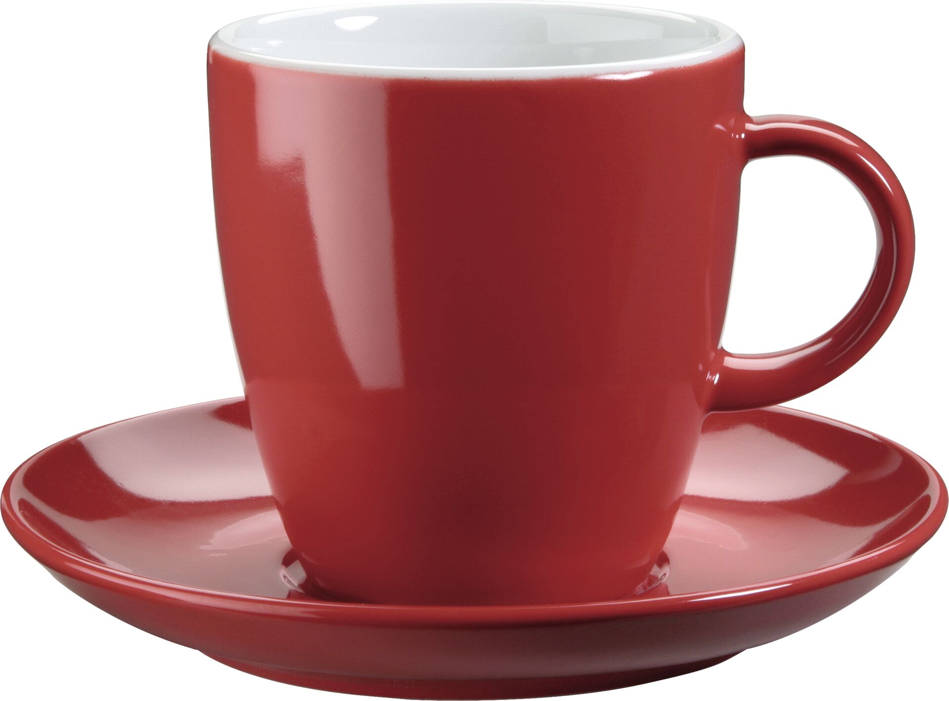 Latte Macchiatotasse rot