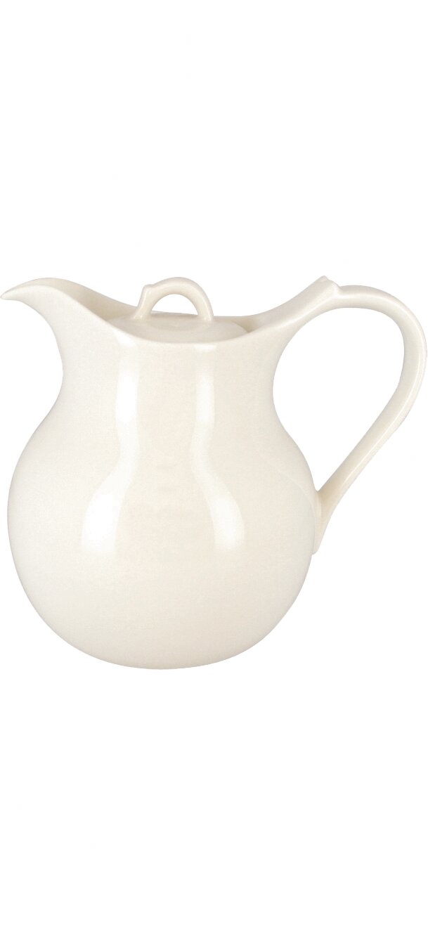 Kaffeekanne mit Deckel 83 mm / 1,00 l creme Anna
