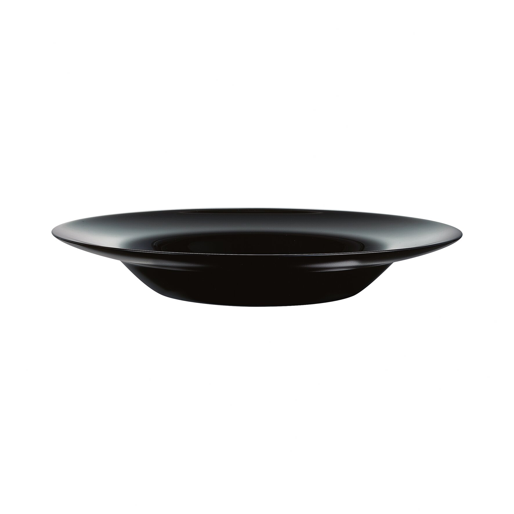 Pastateller 285 mm uni schwarz