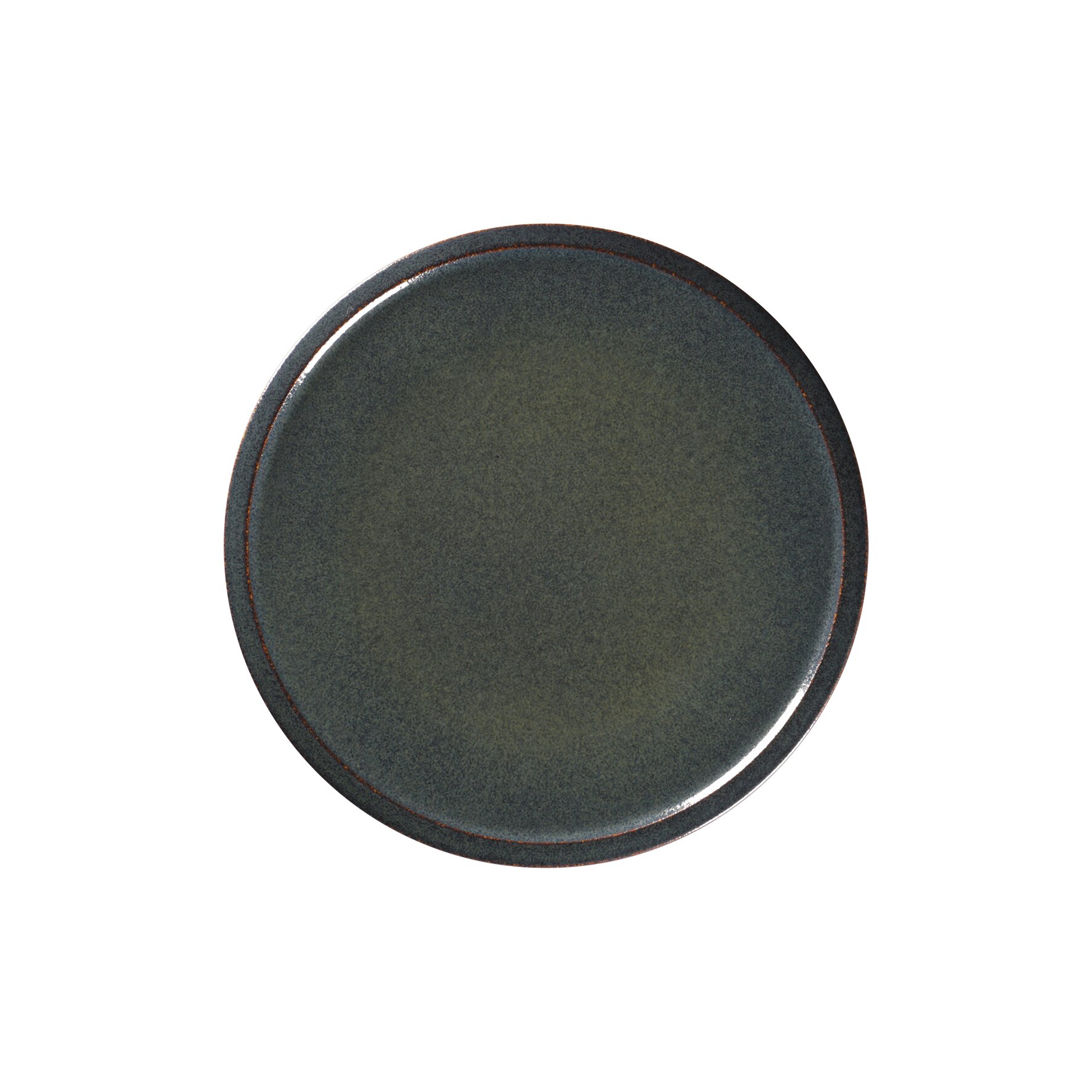 Teller flach coup 238 mm caldera green Ease Caldera Green