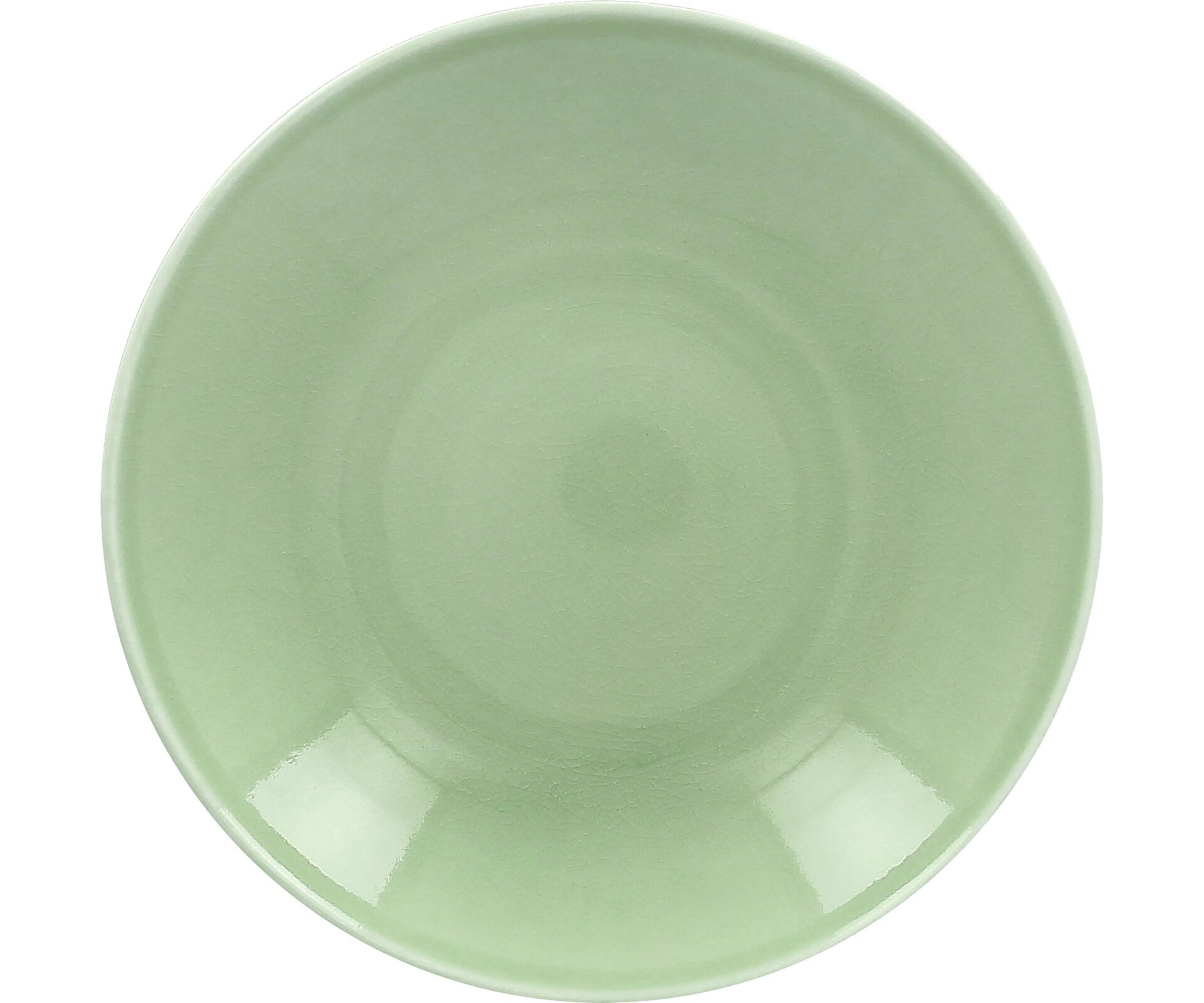 Coupteller tief 300 mm / 1,90 l plain-green Vintage