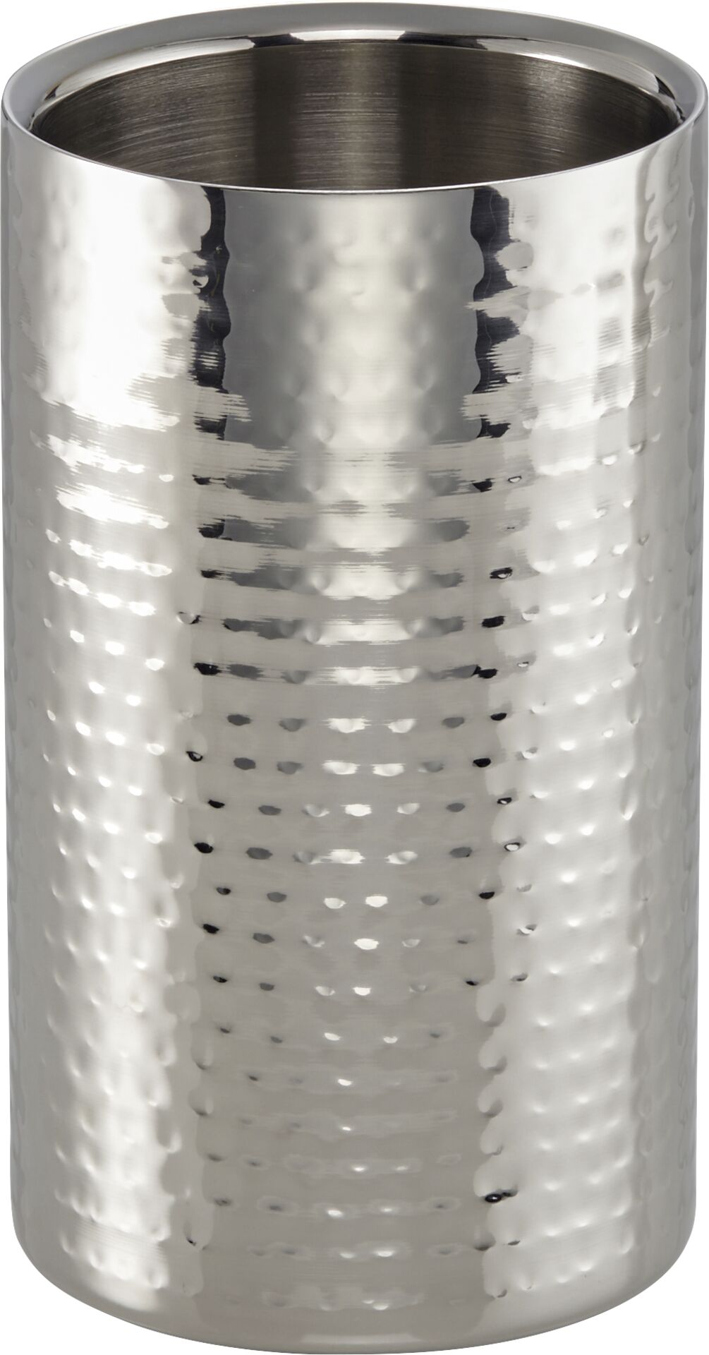 Sekt- / Weinkühler doppelwandig "Hammerschlag"