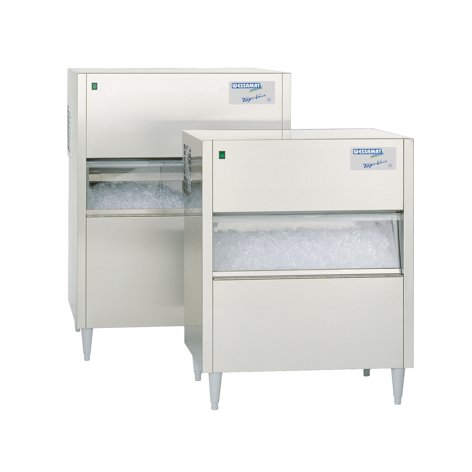 Eiswürfelbereiter W 121 L/ 126,00 kg/24h / 80,00 kg Vorrat / Luftkühlung