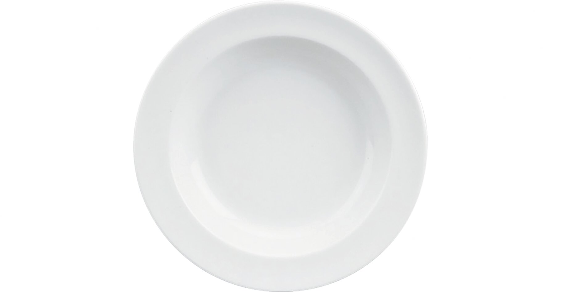 Teller tief mit Fahne 200 mm / 0,36 l Form 898 Form 898/598