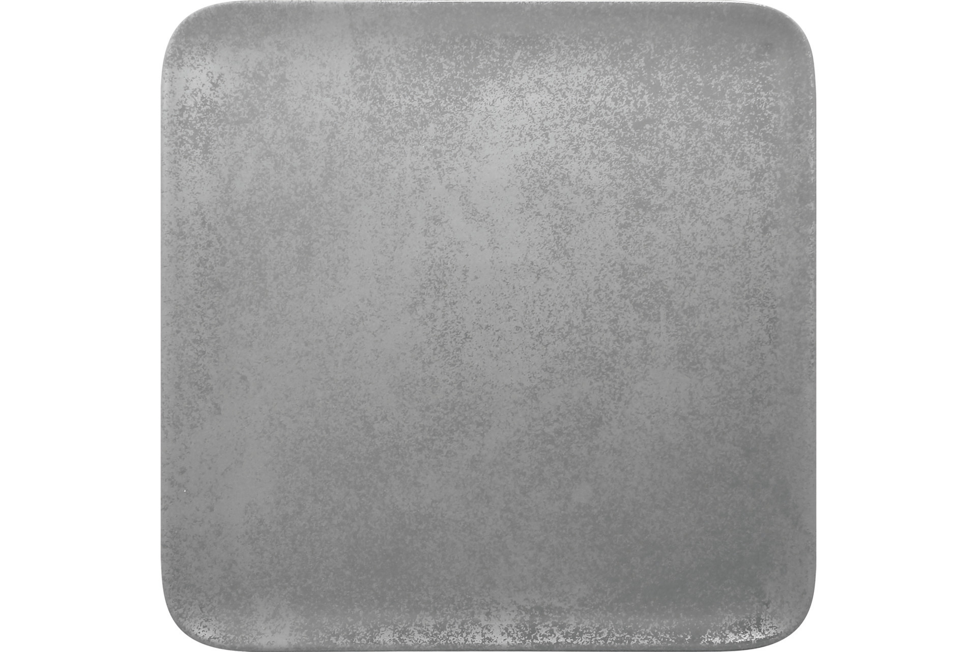Teller quadratisch 300 x 300 mm grau
