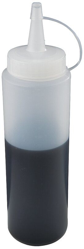 Quetschflasche 0,35 l mit Verschlusskappe