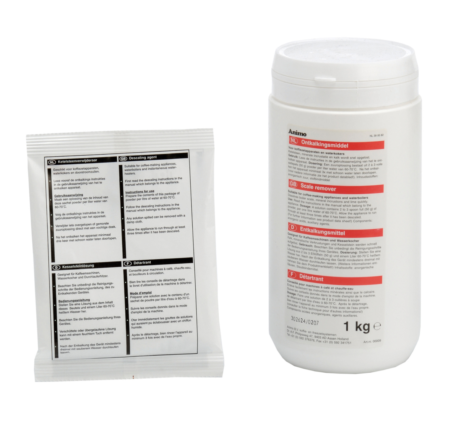 Entkalkungsmittel pro Karton 48 Beutel je 50 g