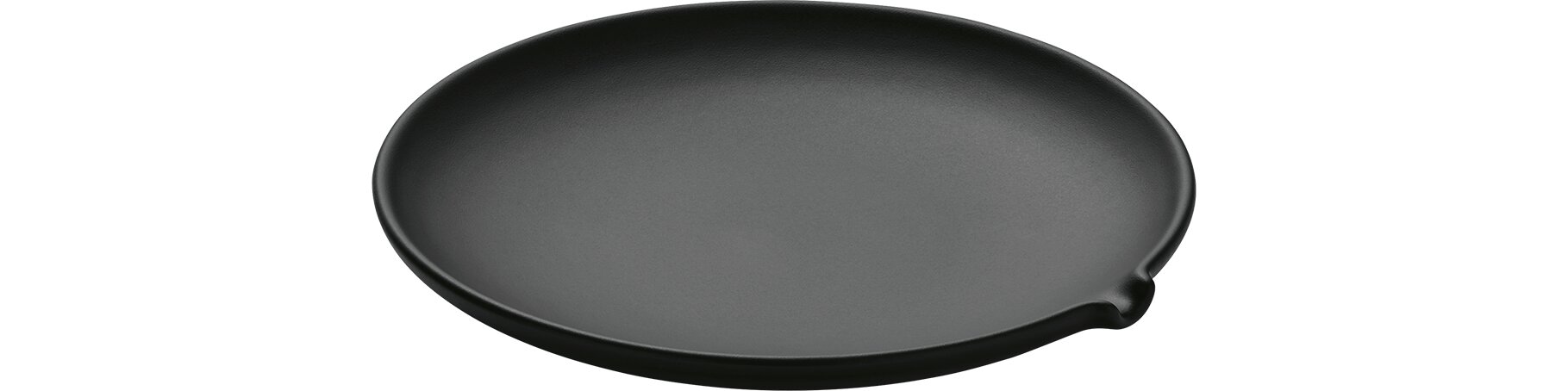 Coupteller flach rund 200 mm schwarz Origin