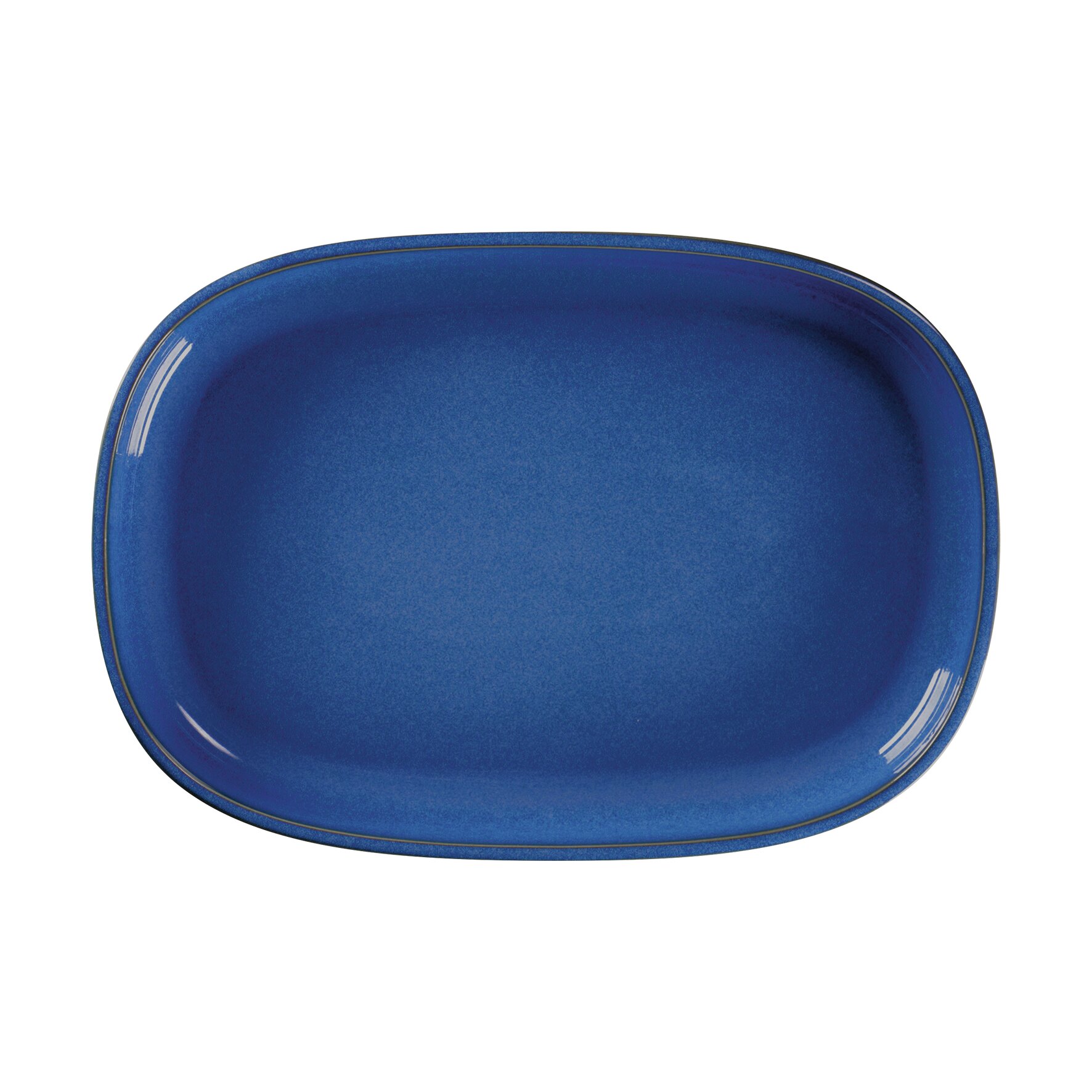 Platte oval tief 332 x 232 mm / 1,95 l cobalt blue Ease Cobalt Blue