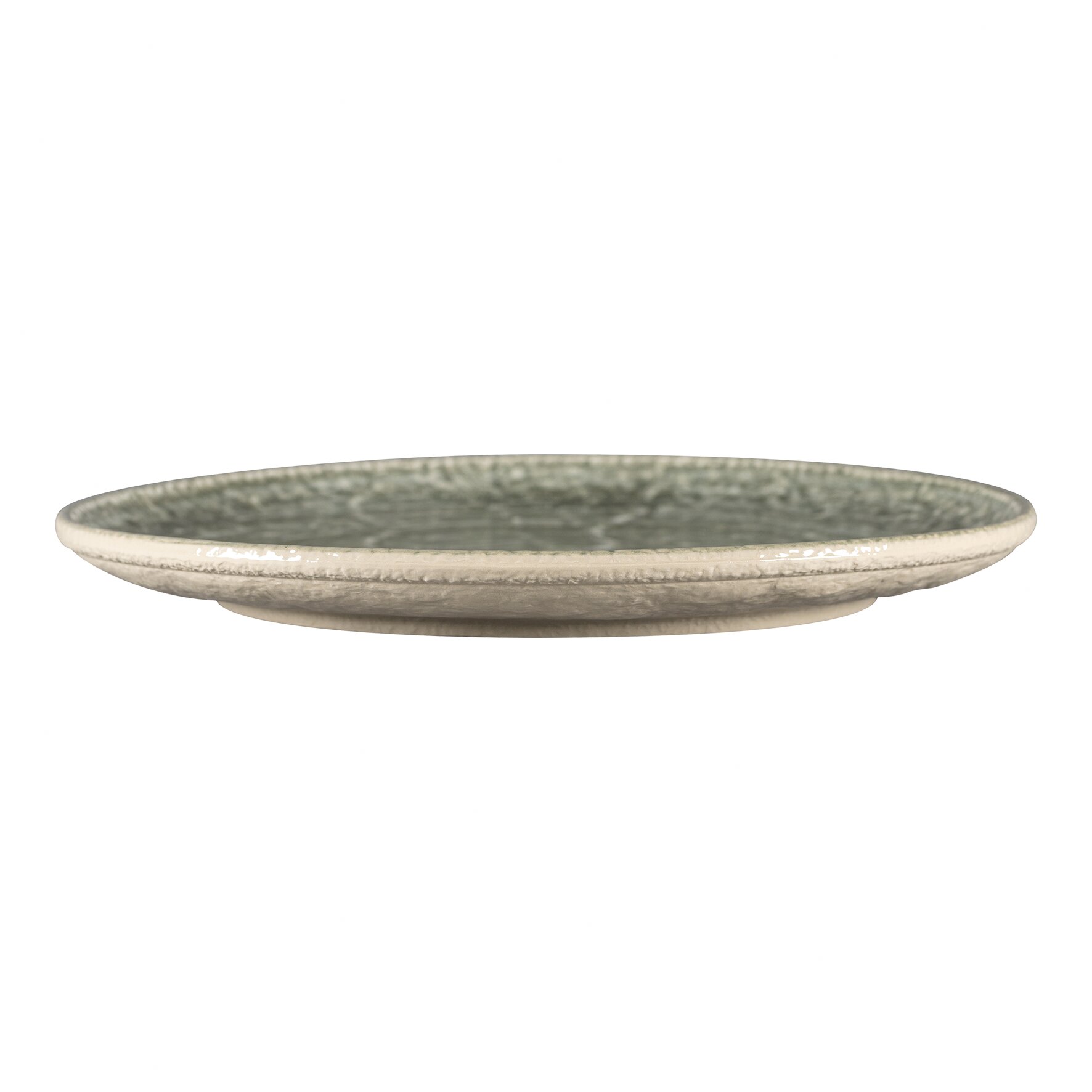 Coupteller flach rund 301 mm Sage green Krush Sage Green