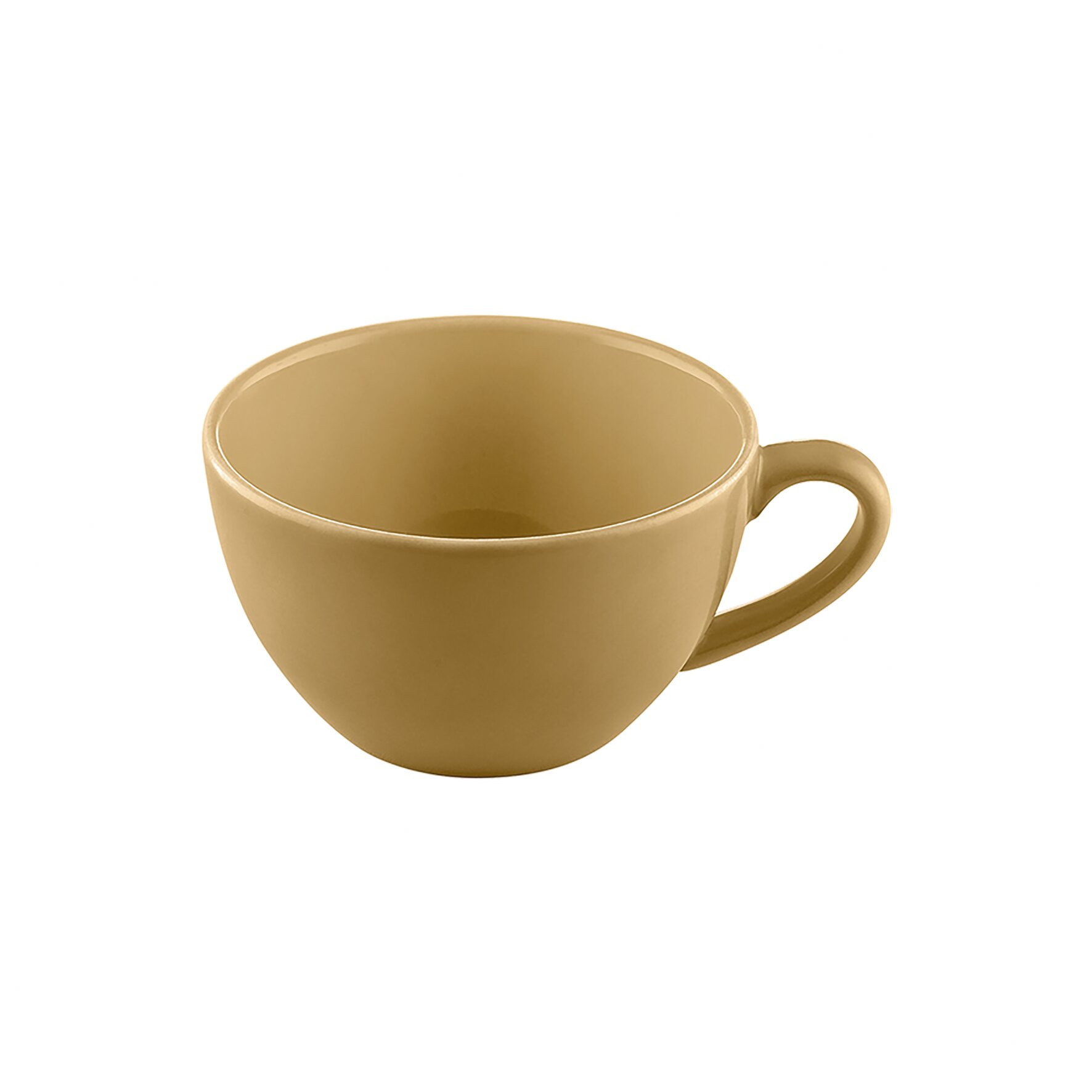 Tasse 107 mm / 0,35 l dark yellow uni