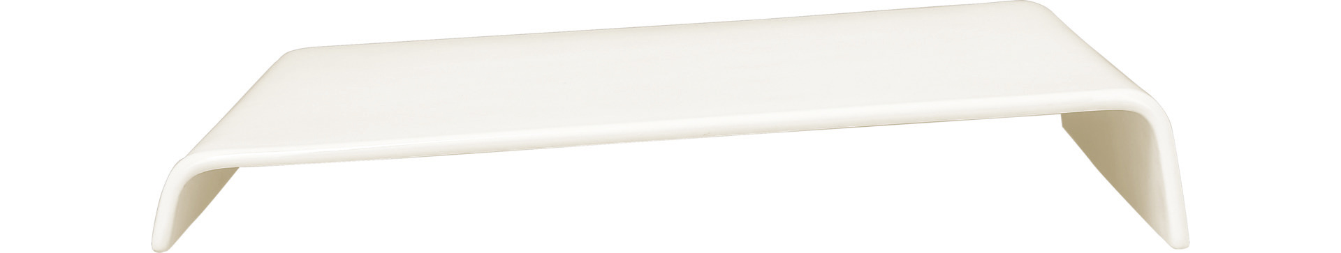 Platte rechteckig erhöht shared 345 x 250 mm plain-white