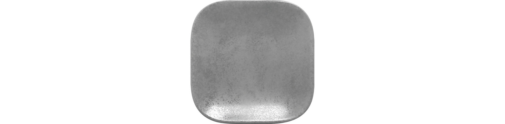 Teller quadratisch 110 x 110 mm grau