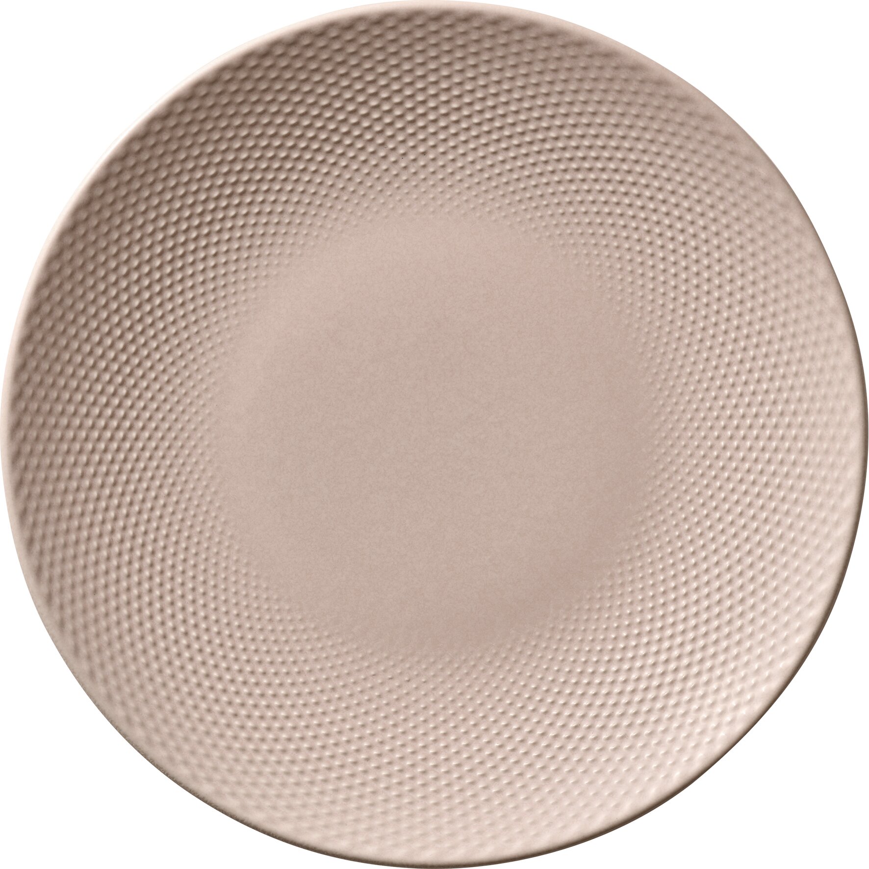 Coupteller flach rund Relief 280 mm blush Pine