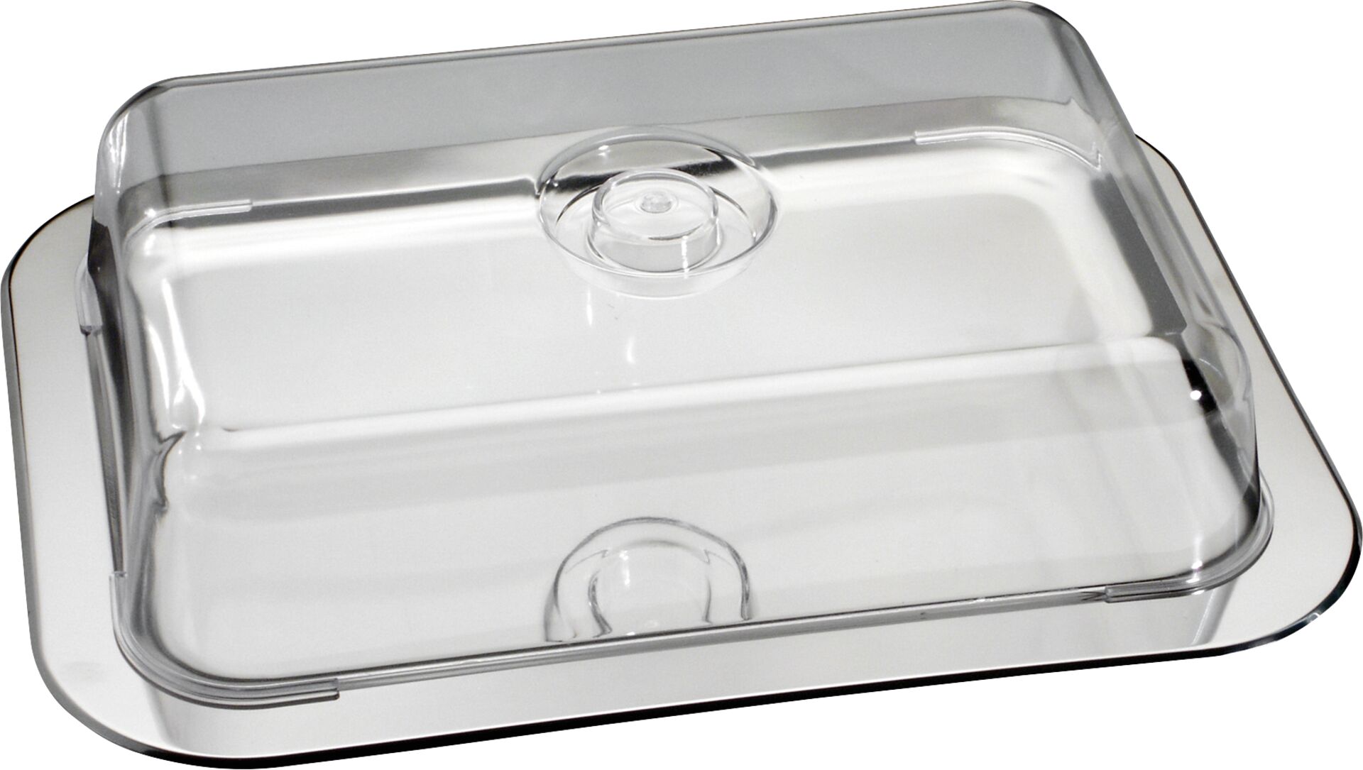 Serviertablett / Schlemmerplatte mit Frischhaltehaube