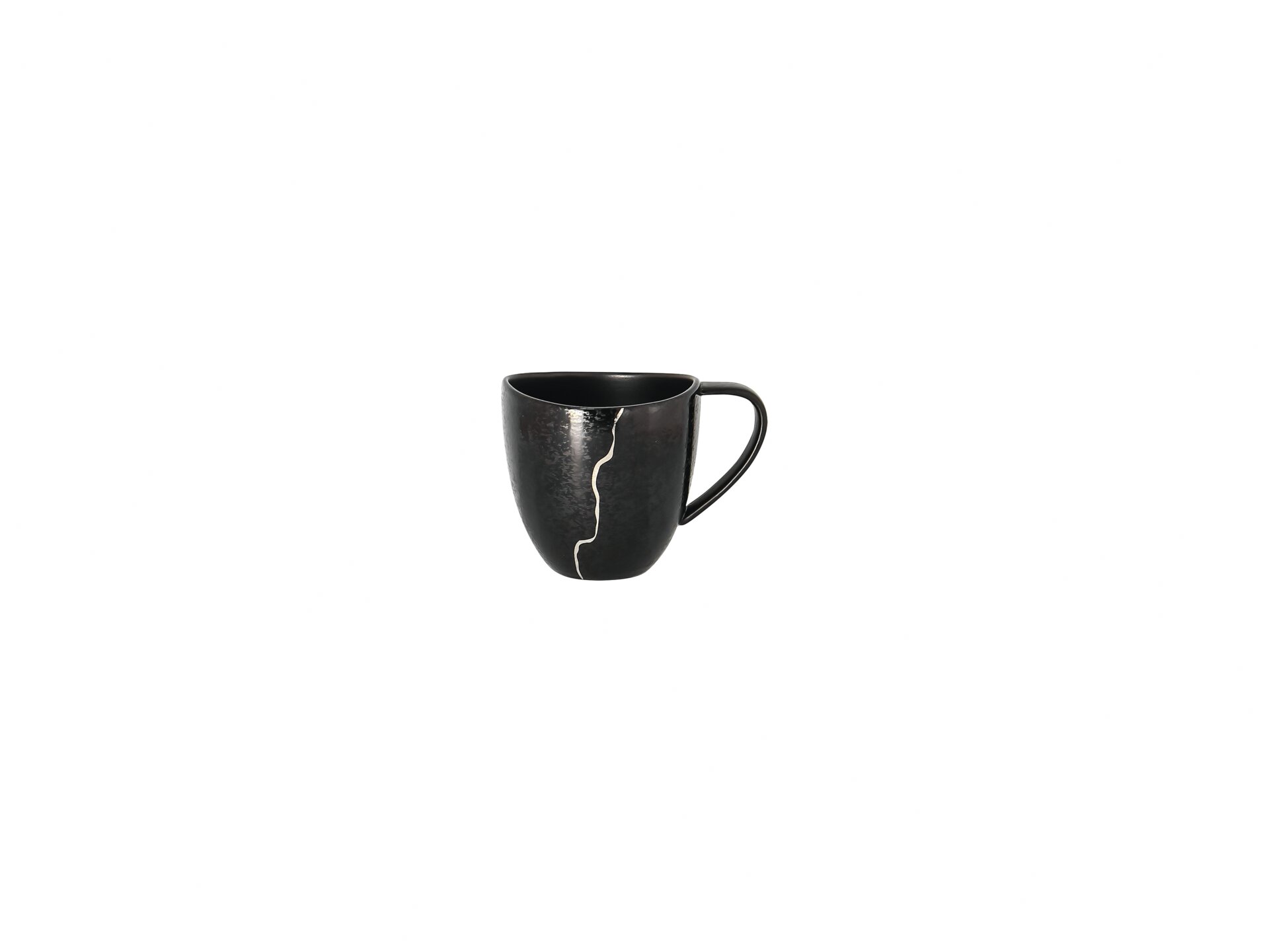 Kaffeetasse 0,23 l silber Karbon silber