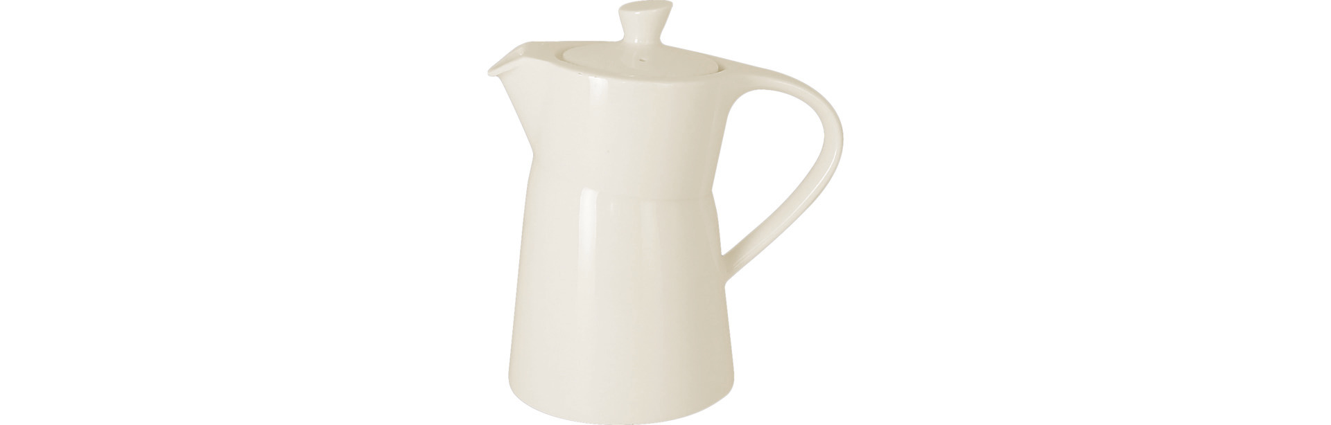 Kaffekanne mit Deckel 0,35 l crème