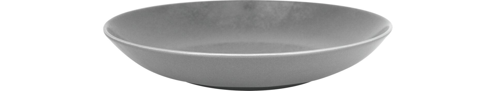 Coupteller tief 260 mm grau
