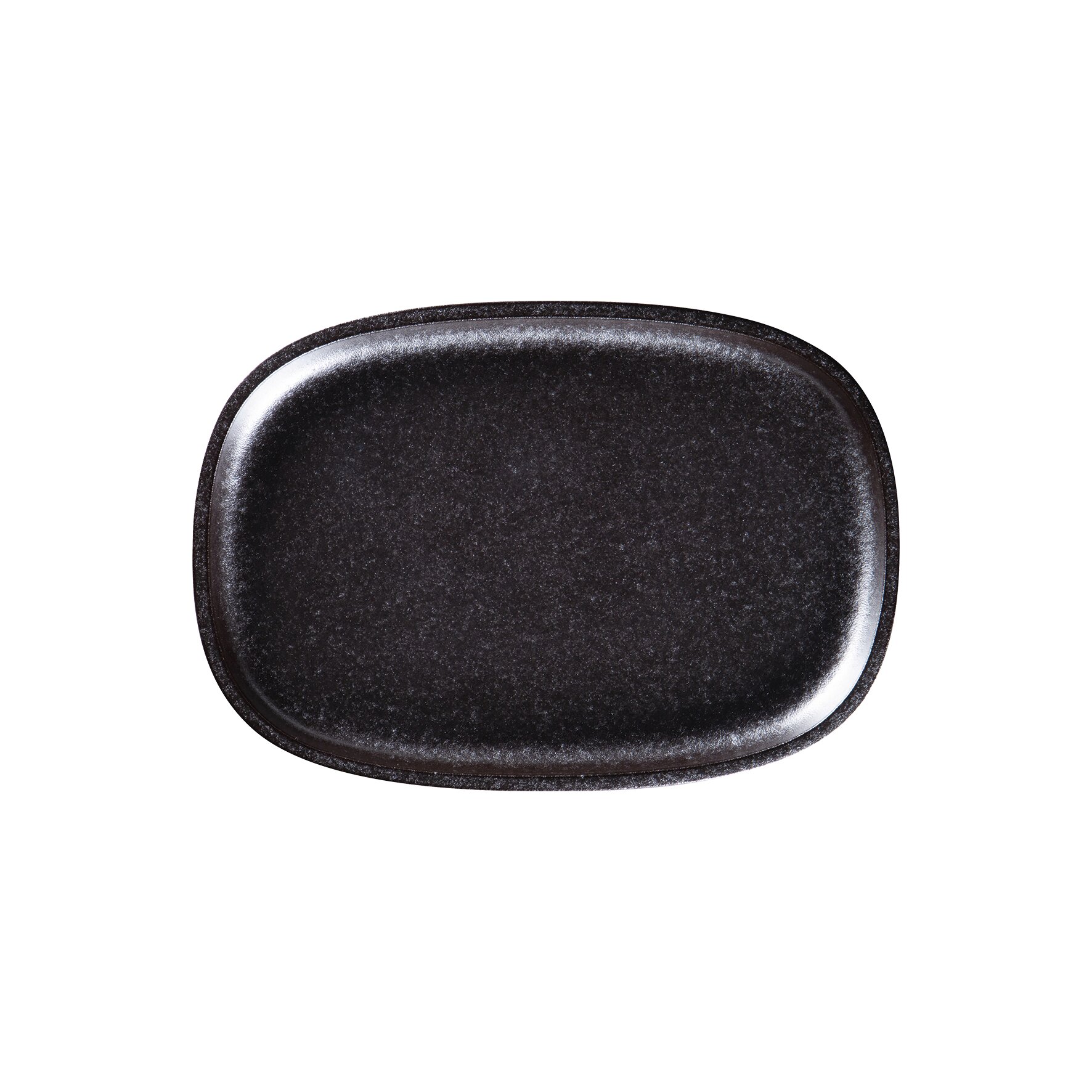 Platte oval 261 x 180 x 25 mm forge Ease