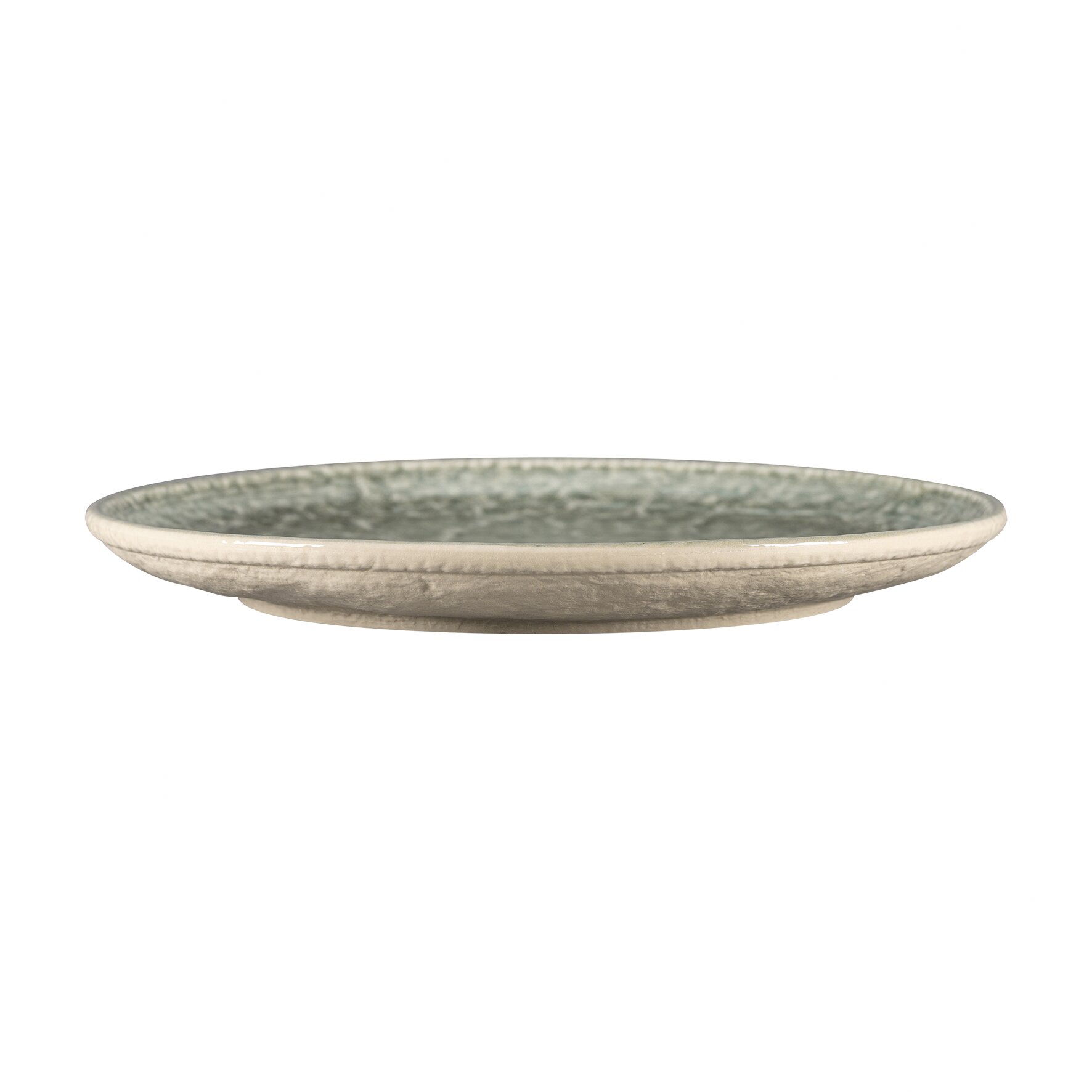 Coupteller flach rund 279 mm Sage green Krush Sage Green