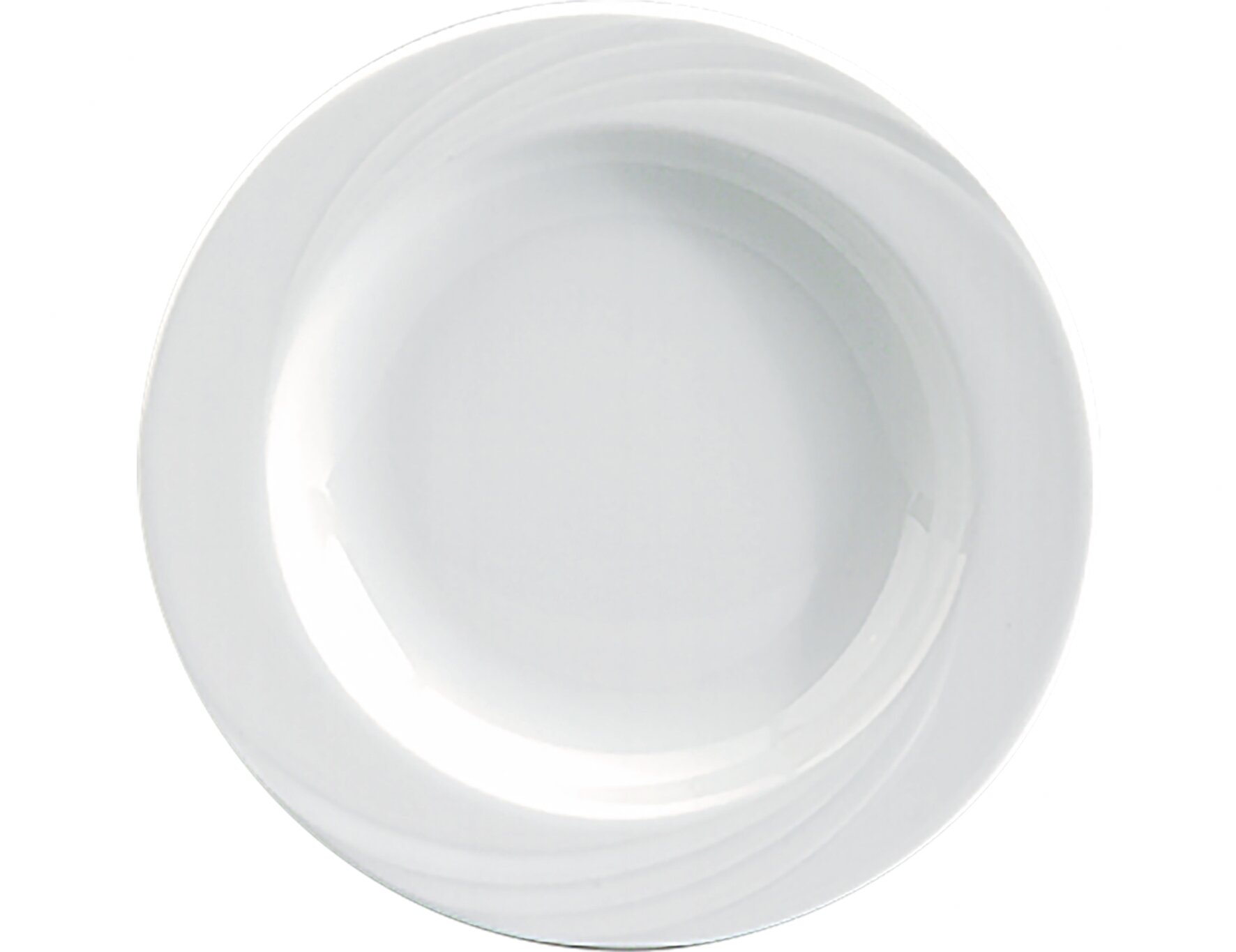 Teller tief mit Fahne 200 mm / 0,22 l Donna