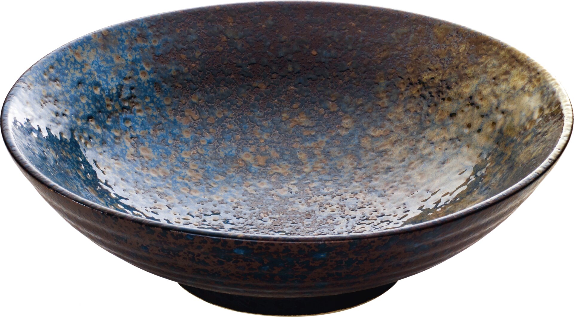 Bowl rund 240 mm / 1,50 l blau-braun Sea