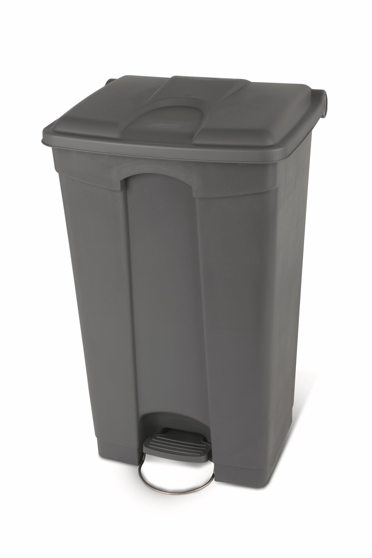 Treteimer 70 l rechteckig grau / grau 412 x 495 x 673 mm
