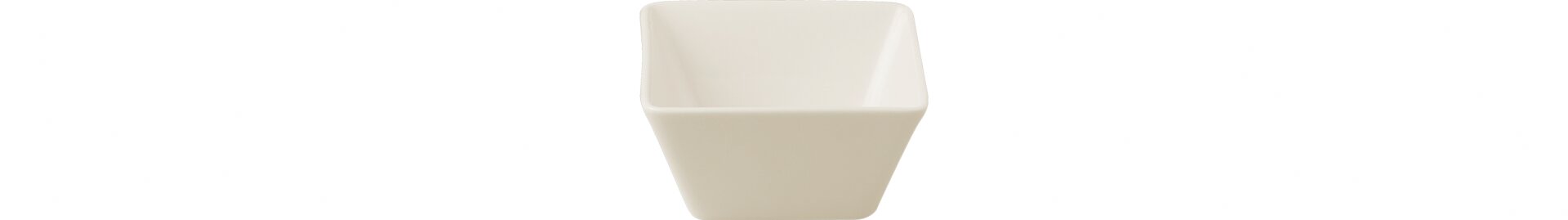 Schale quadratisch 80 x 80 mm / 0,11 l crème