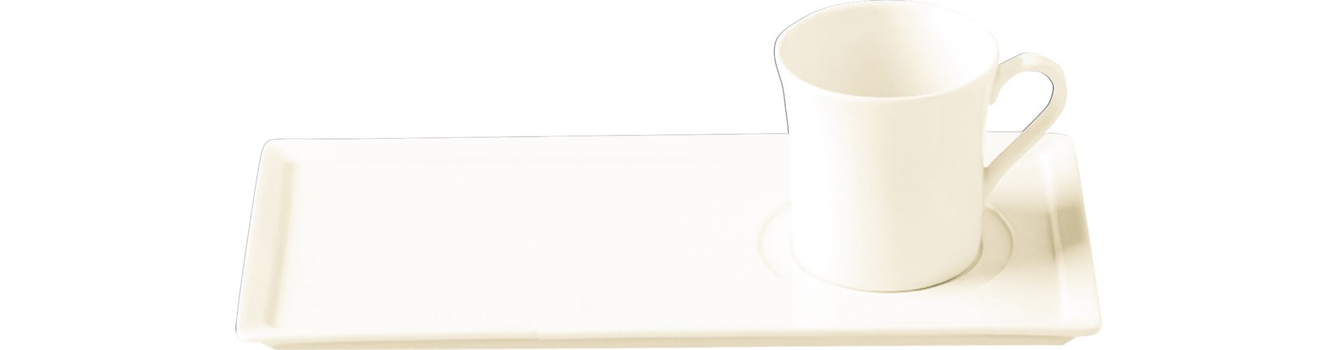 Platte Wasabi rechteckig 2 Ringe 280 x 140 mm