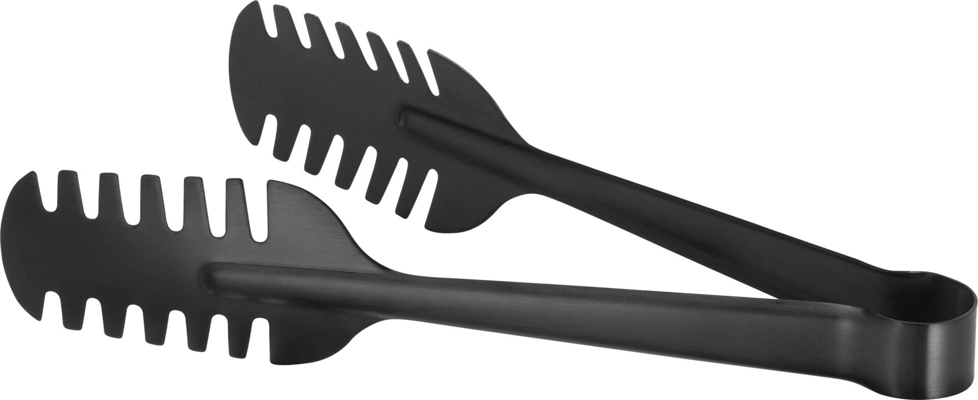 Zangenserie "MiCo Mixed Colors" PVD- Besch. satin Spaghettizange "Negro"