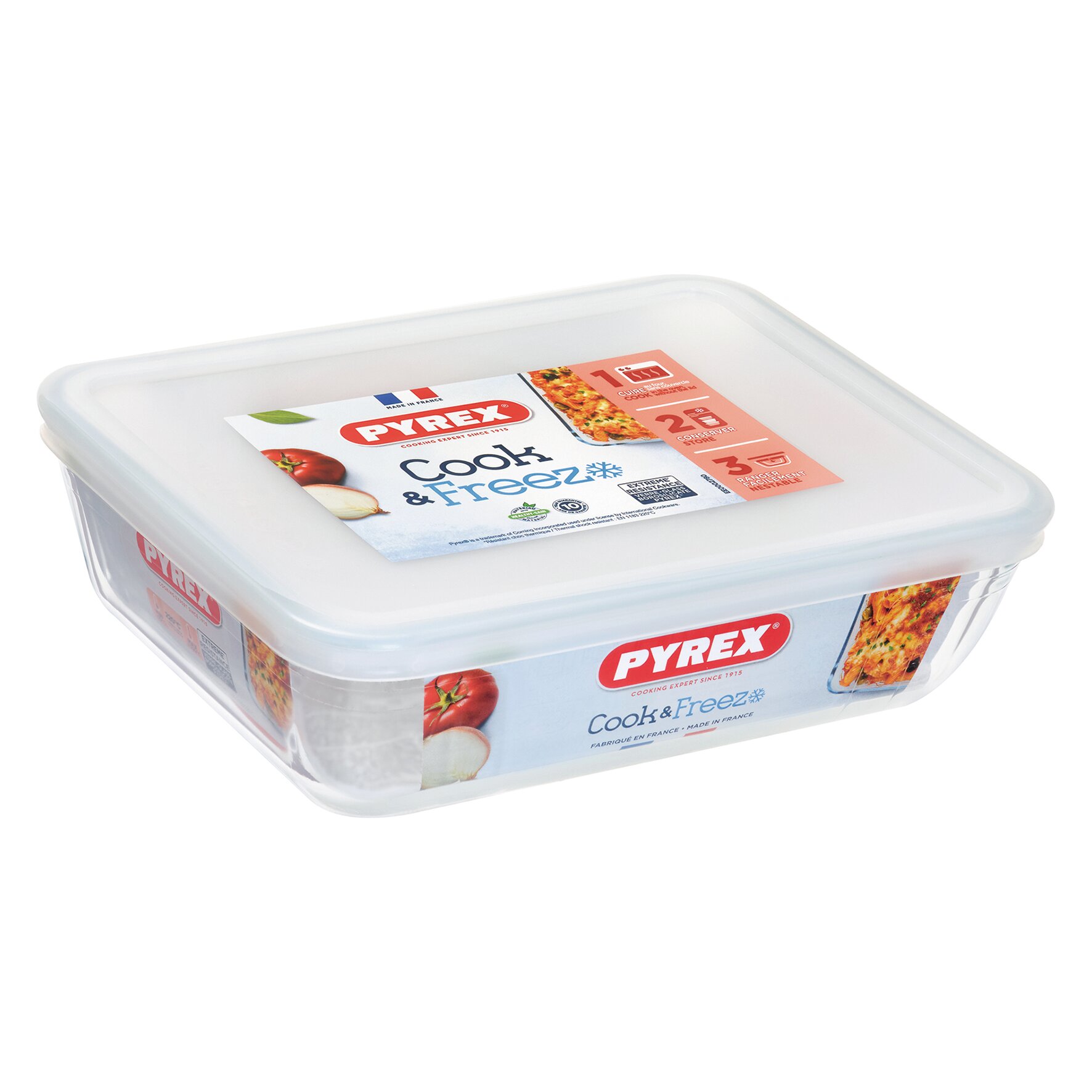 Frischhaltedose 225 x 175 mm / 1,50 l Cook & Freeze